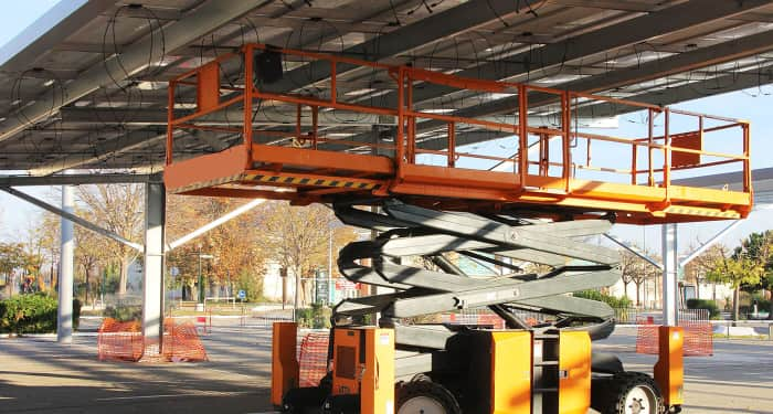 Image of Scissor Lift in Edmonton, Alberta